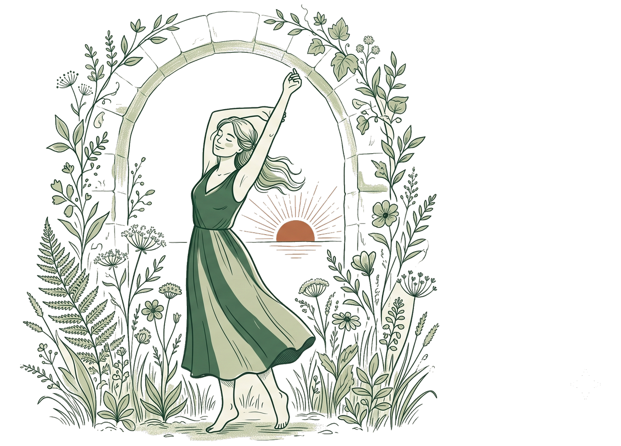 Illustration : retrouver son énergie et son équilibre, du réveil fatigué à la vitalité